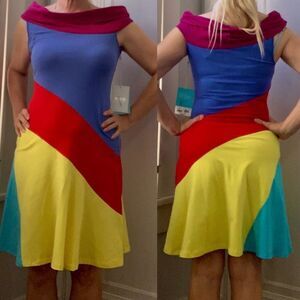 NWT Stephen Burrows for Target knit striped dress